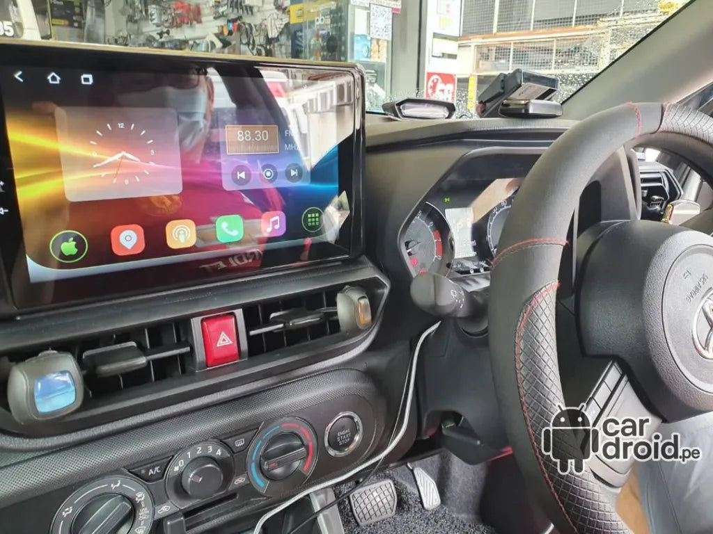 Radio Android Toyota Raize 2020 - 2024 Radio Android Homologada, pantalla táctil, modelo original, instalada