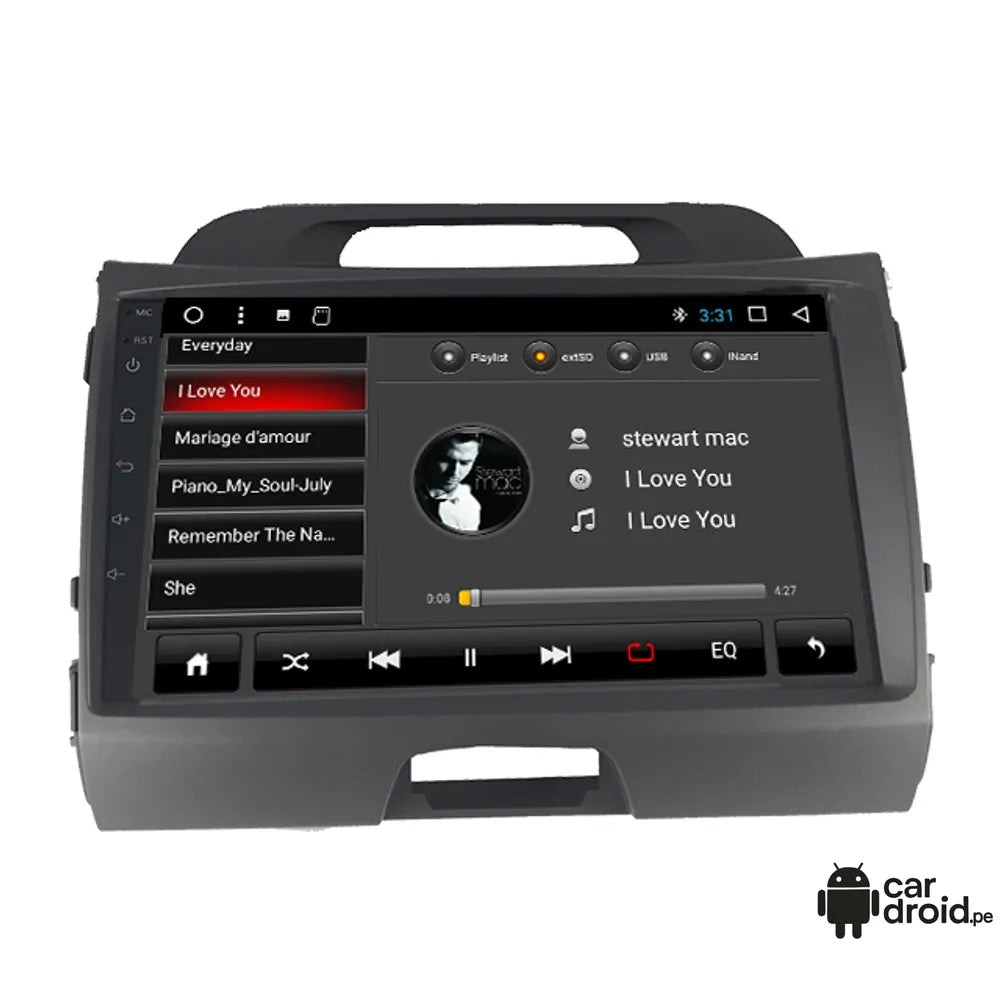 KIA sportage 2012-2015 - 6GB RAM - 128GB - Radio Android