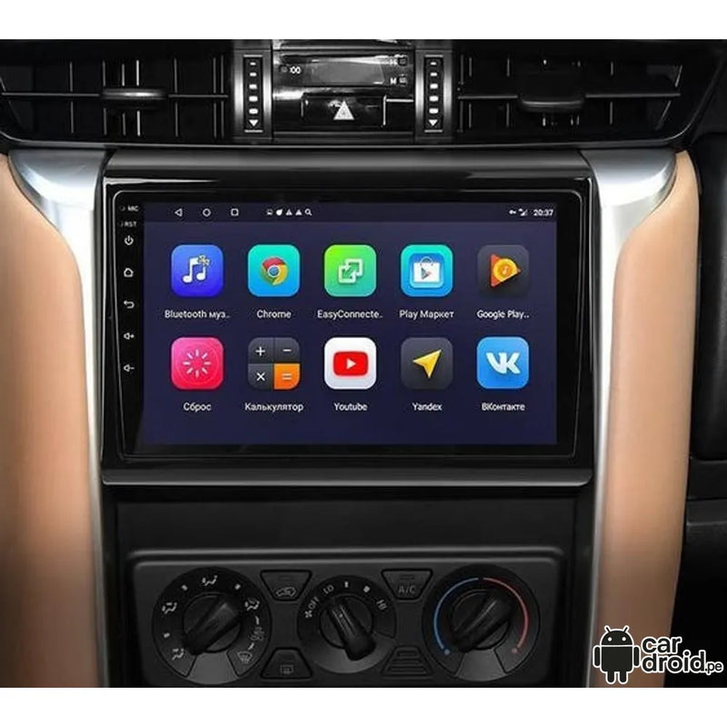 Toyota fortuner 2017-2024 - 6GB RAM - 128GB - Radio Android