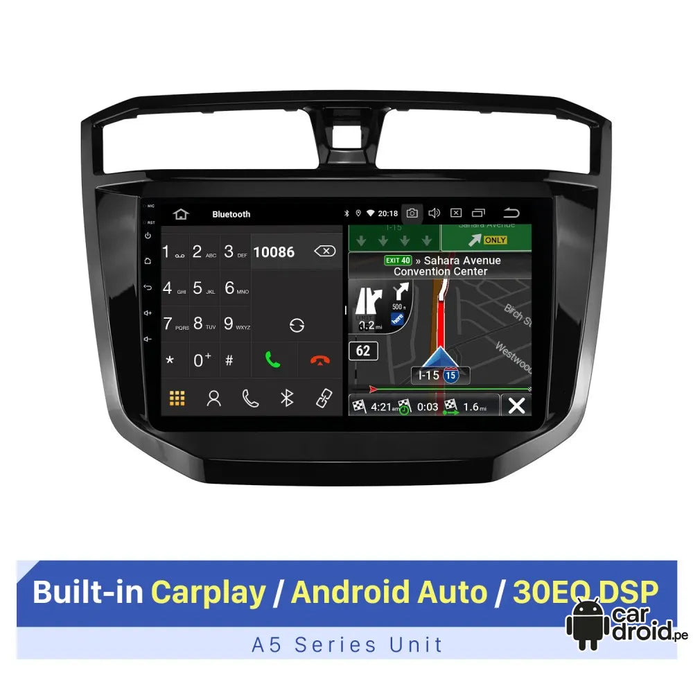 maxus t70 2018-2023 - 6GB RAM - 128GB - Radio Android