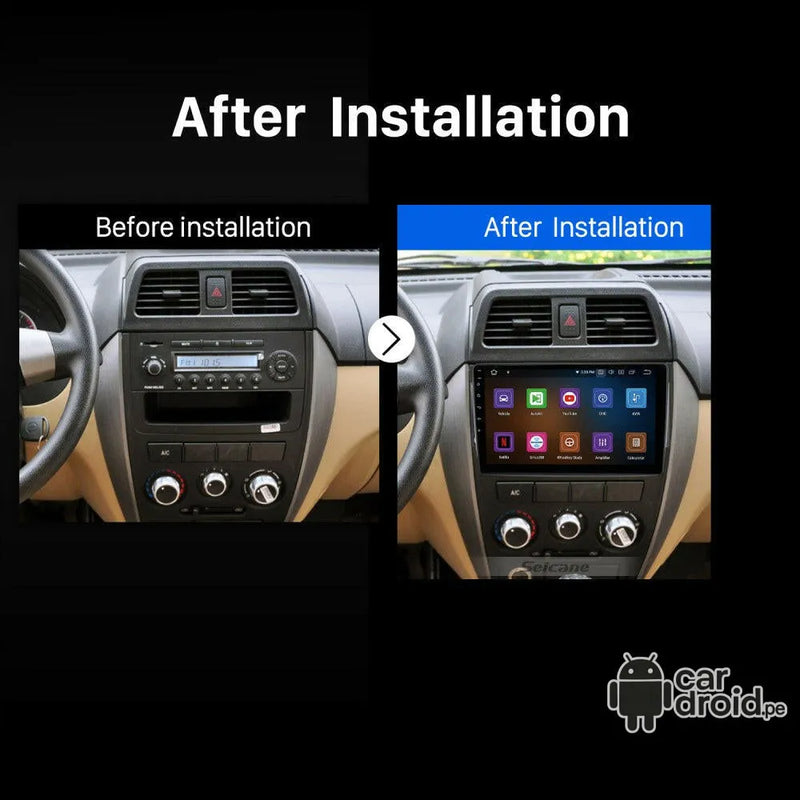 Radio Android DFSK C37 2012 - 2020 Radio Android Homologada, pantalla táctil, modelo original, instalada