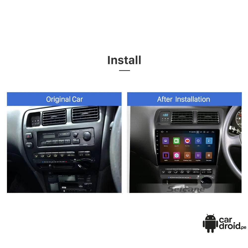 toyota corolla 1993-2001 - 6GB RAM - 128GB - Radio Android