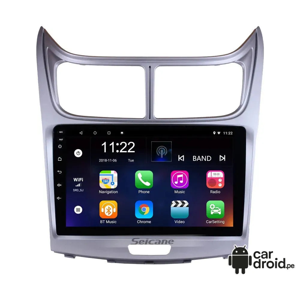 Radio Android Chevrolet Sail 2011 - 2014 Radio Android Homologada, pantalla táctil, modelo original, instalada