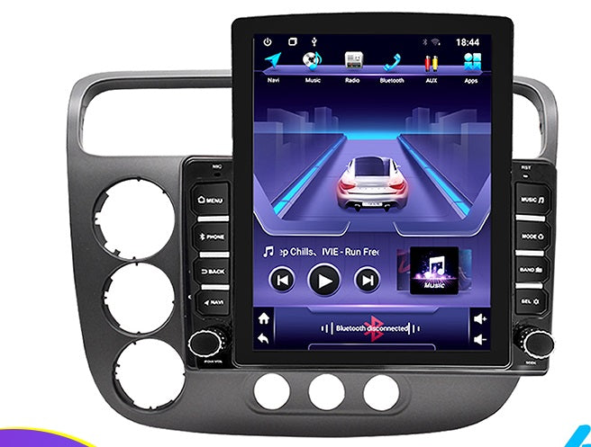 Honda Civic 2005 - 2008 Radio Android Vertical Homologada