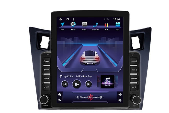 Toyota Yaris 2010 - 2013 Radio Android Vertical Homologada