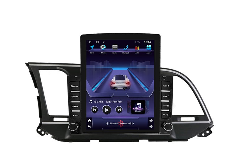 Hyundai Elantra 2018 - 2021 Radio Android Vertical Homologada