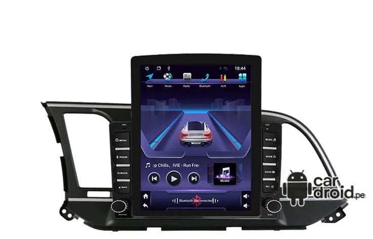 Radio Android Hyundai Elantra 2018 - 2021 Radio Android Vertical Homologada, pantalla táctil, modelo original, instalada