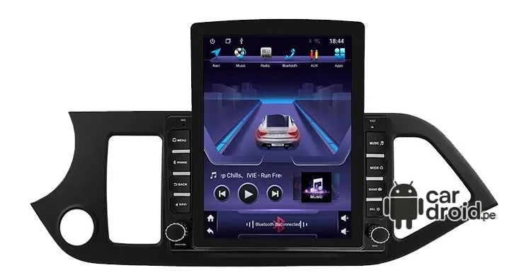 Radio Android Kia Picanto 2012 - 2016 Radio Android Vertical homologada, pantalla táctil, modelo original, instalada