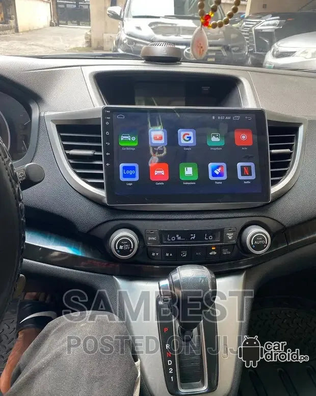 Radio Android Honda Crv 2013 - 2016 Radio Android Homologada, pantalla táctil, modelo original, instalada