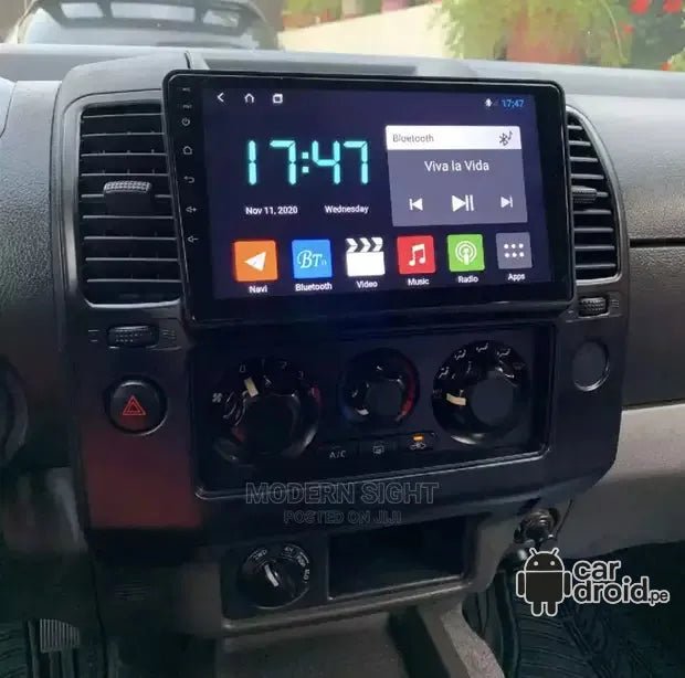 Radio Android Nissan Navara 2006 - 2013 Radio Android Homologada, pantalla táctil, modelo original, instalada