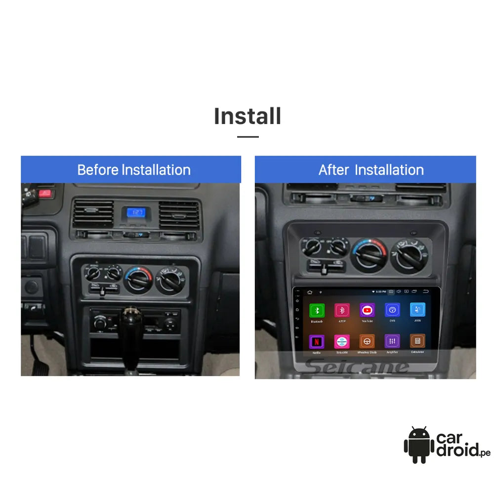 mitsubishi pajero 1991-1999 - 6GB RAM - 128GB - Radio Android