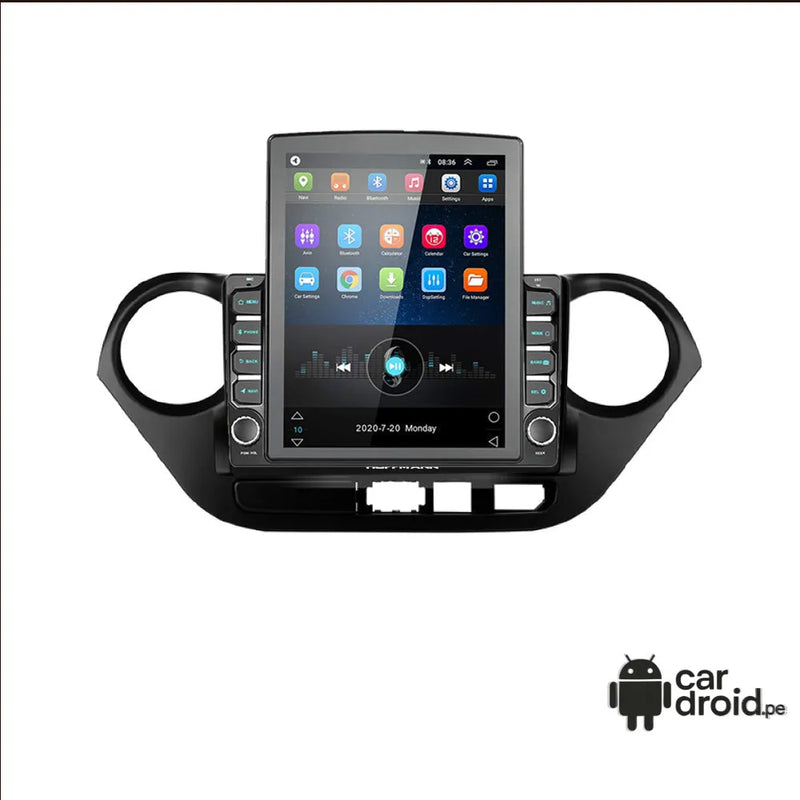 Radio Android Hyundai i10 2012 - 2018 Radio Android Vertical Homologada, pantalla táctil, modelo original, instalada