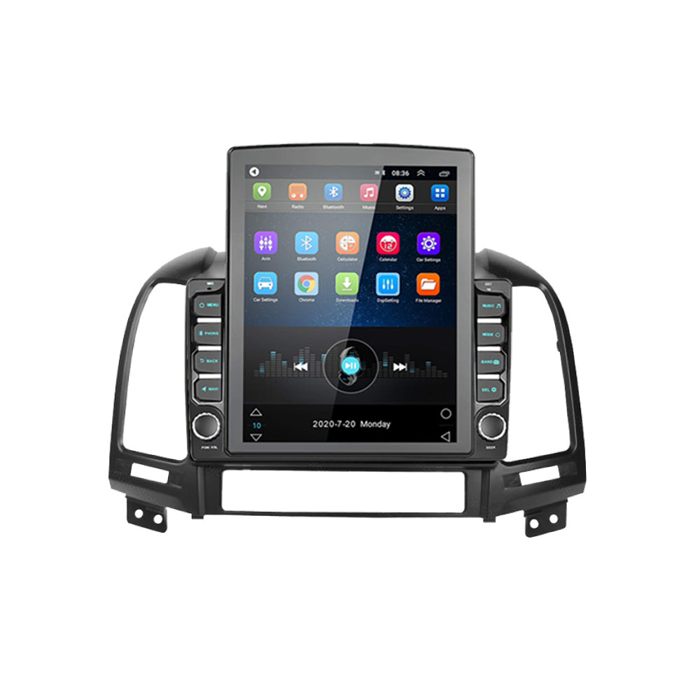 Hyundai Santa fe 2011 - 2015 Radio Android Vertical Homologada