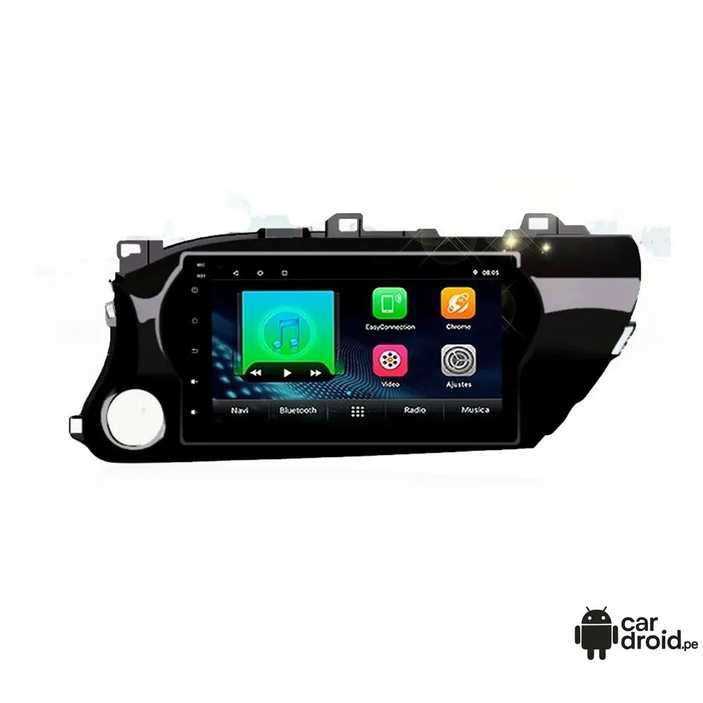 Toyota hilux  10p 2018-2025 - 6GB RAM - 128GB - Radio Android