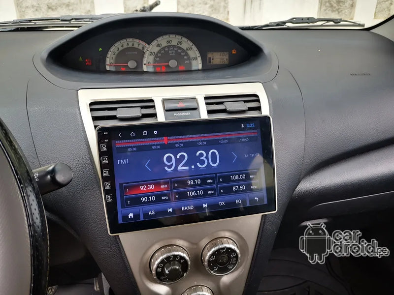 Radio Android Toyota Yaris 2007 - 2012 Radio Android Homologada, pantalla táctil, modelo original, instalada