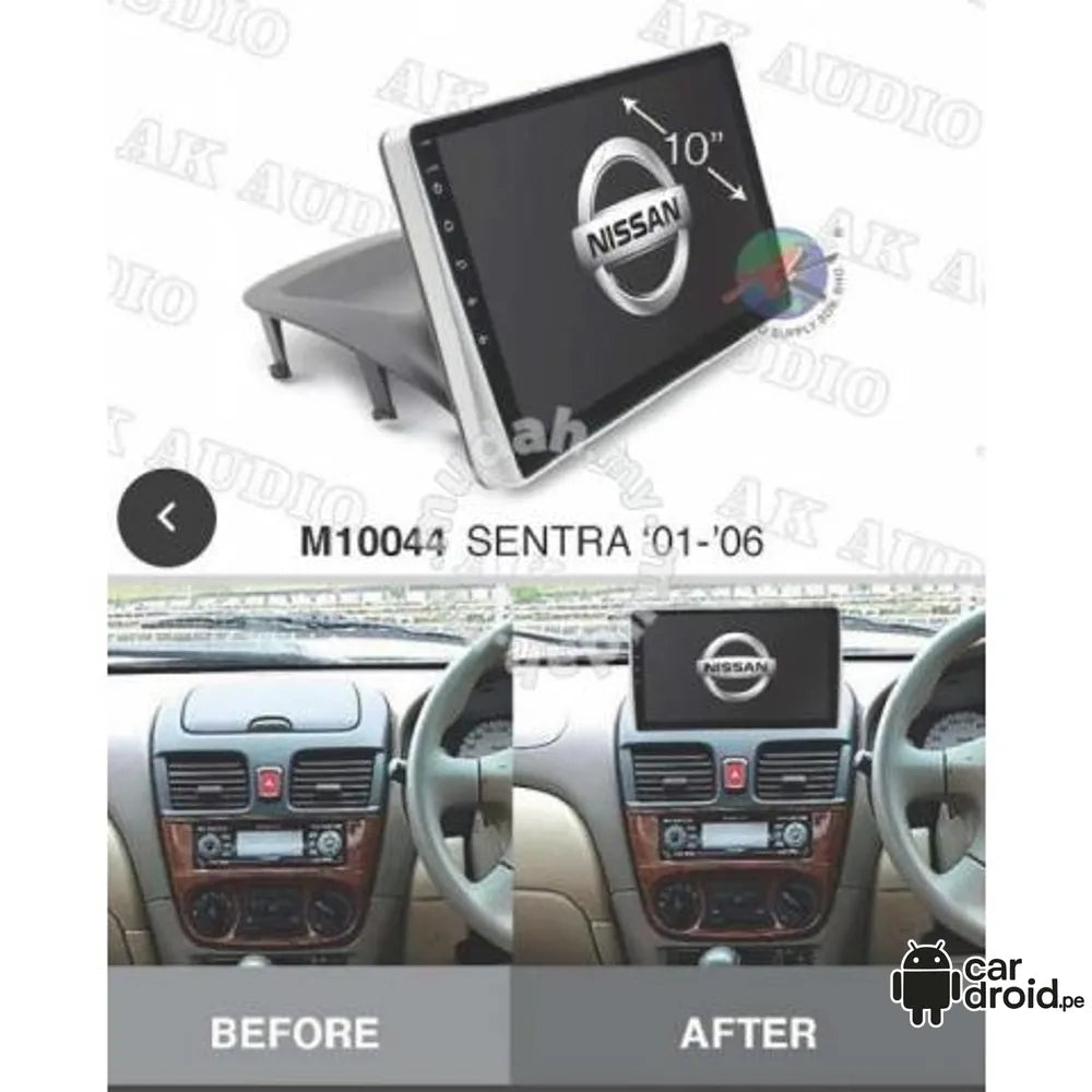 nissan ad  10p 1999-2005 - 6GB RAM - 128GB - Radio Android