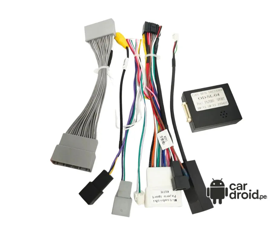 Radio Android Mitsubishi Pajero Sport Conector Canbus, pantalla táctil, modelo original, instalada