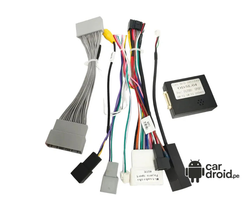 Radio Android Mitsubishi Pajero Sport Conector Canbus, pantalla táctil, modelo original, instalada