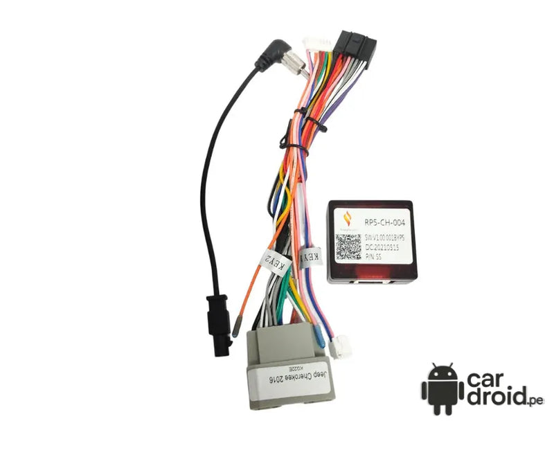 Radio Android Jeep Cherokee 2016 - 2020 Conector Canbus, pantalla táctil, modelo original, instalada