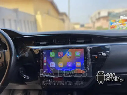 Radio Android Toyota Corolla 2013 - 2016 Radio Android Homologada, pantalla táctil, modelo original, instalada