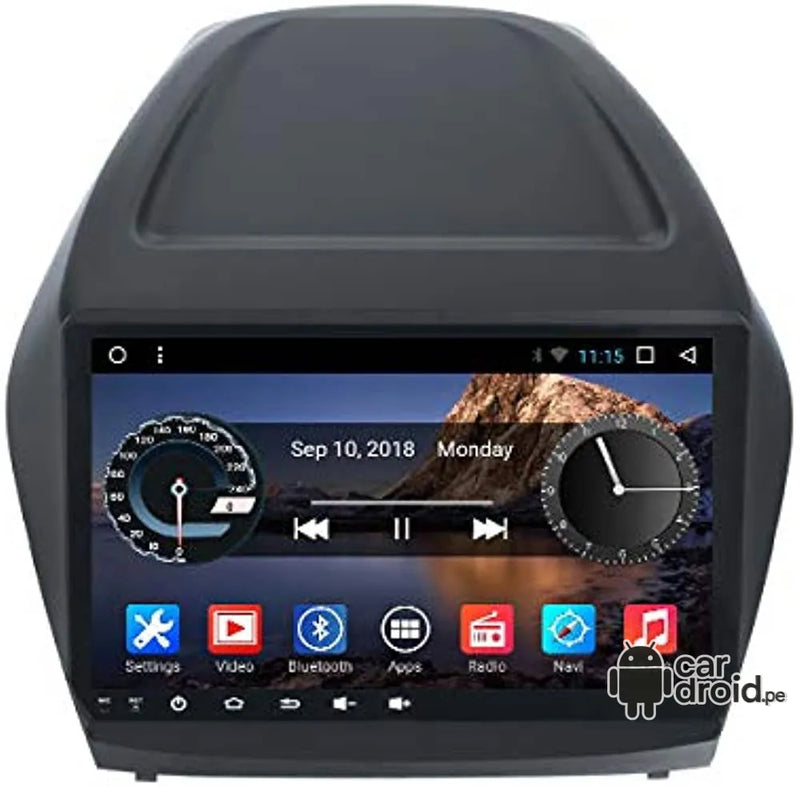 Radio Android Hyundai Tucson 2012 - 2015 Radio Android Homologada, pantalla táctil, modelo original, instalada