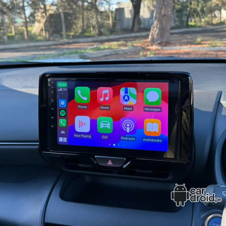 Radio Android Yaris 2023 - 2024 Radio Android Homologada, pantalla táctil, modelo original, instalada