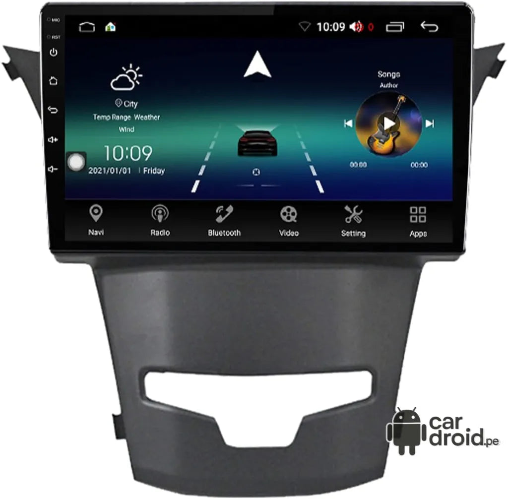 Radio Android SsangYong Korando 2013 - 2017 Radio Android Homologada, pantalla táctil, modelo original, instalada