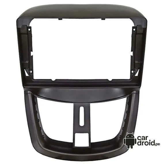 Radio Android Consola Peugeot 207 2006-2010 9" pulgadas, pantalla táctil, modelo original, instalada