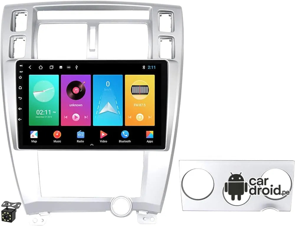 Radio Android Hyundai Tucson 2005 - 2010 Radio Android Homologada, pantalla táctil, modelo original, instalada