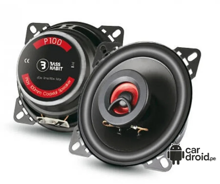 Radio Android Parlante Bass Habit 4" Pulgadas, pantalla táctil, modelo original, instalada