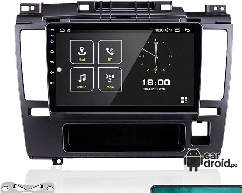 Radio Android Nissan Tiida 2004 - 2019 Radio Android Homologada, pantalla táctil, modelo original, instalada