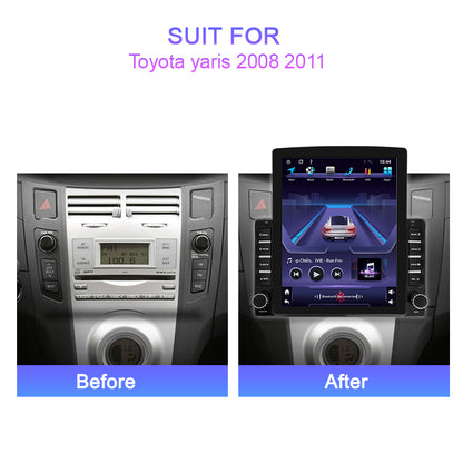 Toyota Yaris 2010 - 2013 Radio Android Vertical Homologada - Cardroid