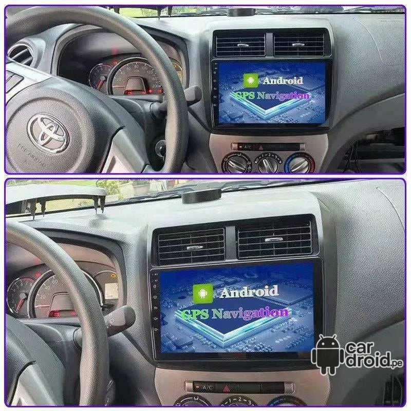 Radio Android Toyota Agya 2013 - 2020 Radio Android Homologada, pantalla táctil, modelo original, instalada