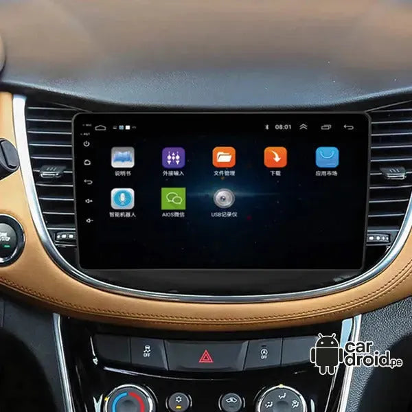 Radio Android Chevrolet Tracker 2017 - 2020 Radio Android Homologada, pantalla táctil, modelo original, instalada