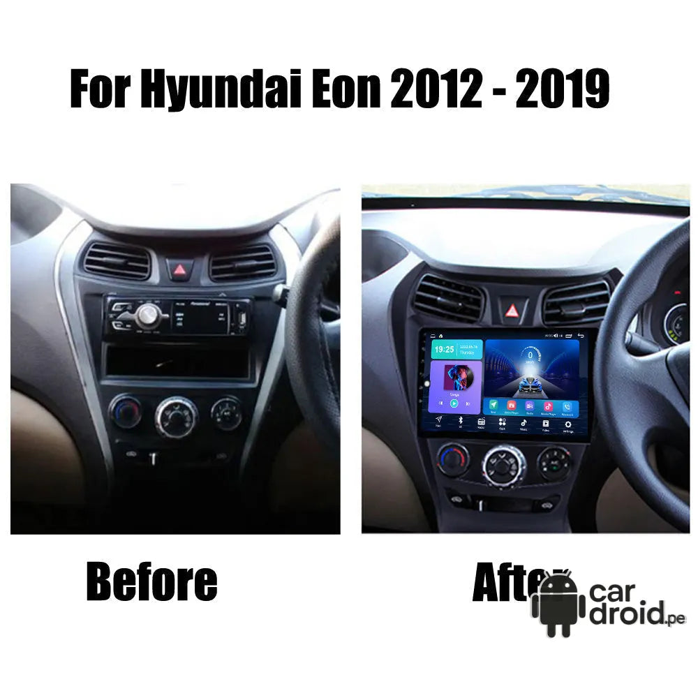 Radio Android Hyundai Eon 2012 - 2019 Radio Android Homologada, pantalla táctil, modelo original, instalada
