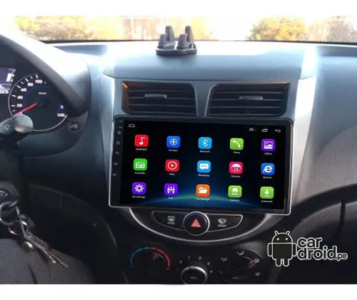Radio Android Hyundai Accent 2011 - 2018 Radio Android Homologada, pantalla táctil, modelo original, instalada