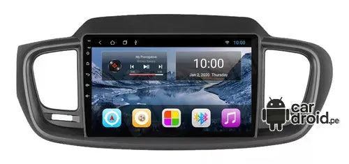 Radio Android Kia Soluto 2019 - 2023 Radio Android Homologada, pantalla táctil, modelo original, instalada