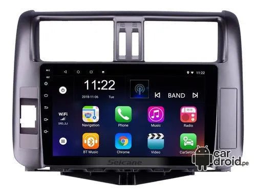Radio Android Toyota Land Cruiser Prado 2010 - 2014 Radio Android Homologada, pantalla táctil, modelo original, instalada
