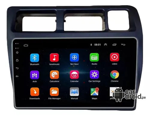 Radio Android Toyota Corolla 1993 - 1999 Radio Android Homologada, pantalla táctil, modelo original, instalada