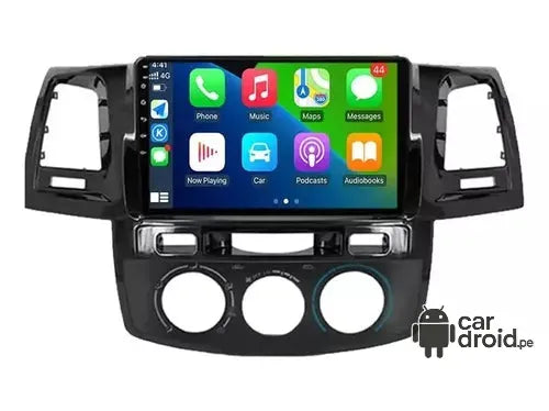 Radio Android Toyota Hilux 2012 - 2017 Radio Android Homologada, pantalla táctil, modelo original, instalada
