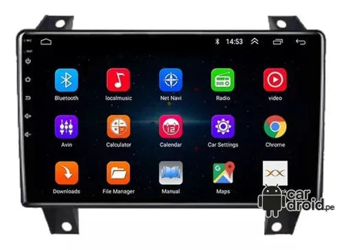 Radio Android GWM Poer 2019 - 2024 Radio Android Homologada, pantalla táctil, modelo original, instalada