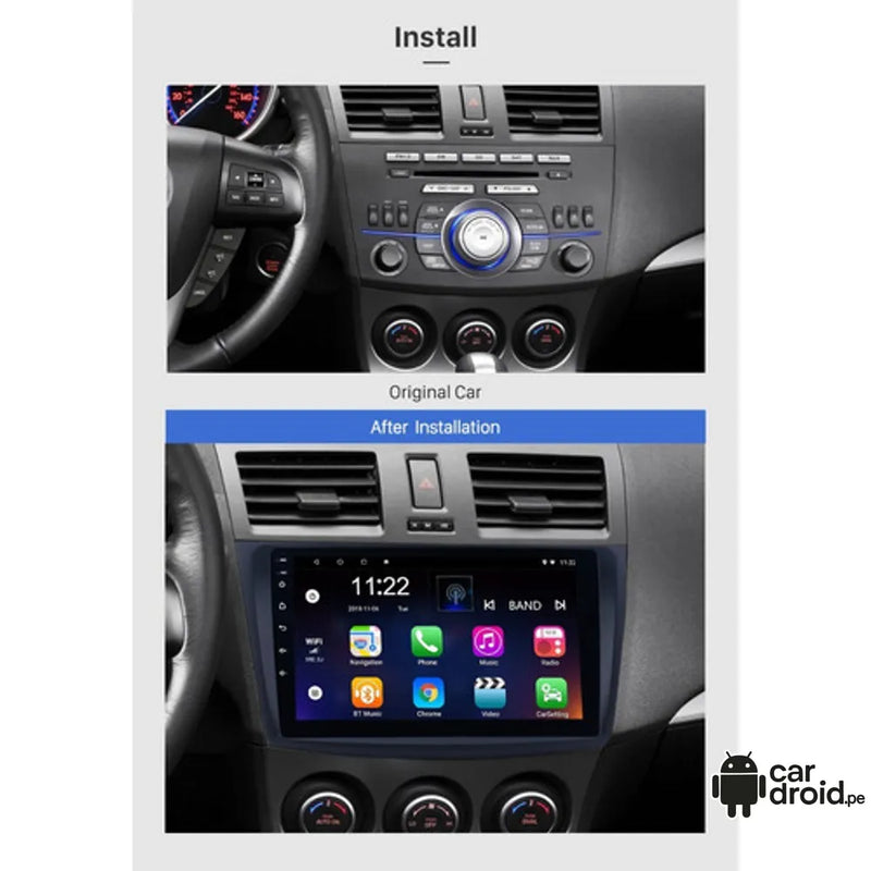 mazda 3 2009-2012 - 6GB RAM - 128GB - Radio Android