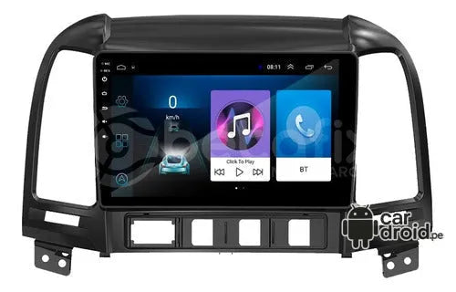 Radio Android Hyundai Santa fe 2012 - 2015 Radio Android Homologada, pantalla táctil, modelo original, instalada