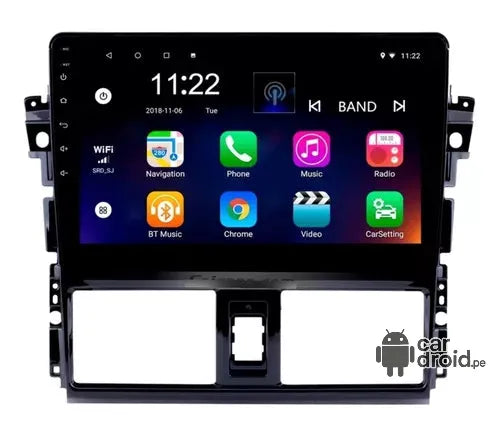 Radio Android Toyota Yaris 2014 - 2017 Radio Android Homologada, pantalla táctil, modelo original, instalada