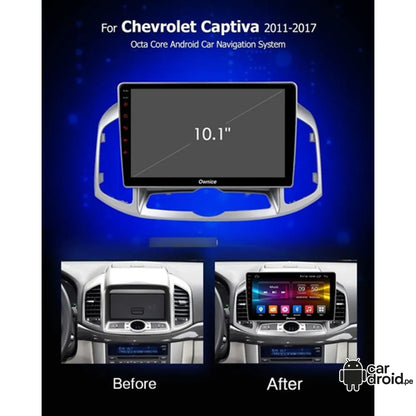 chevrolet captiva  10p 2012 - 2016 - 6GB RAM - 128GB - Radio Android