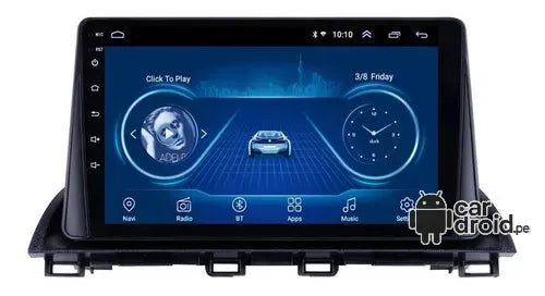 Radio Android Mazda 3 2014 - 2018 Radio Android Homologada, pantalla táctil, modelo original, instalada