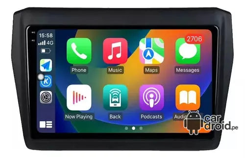 Radio Android Suzuki Swift 2017 - 2021 Radio Android Homologada, pantalla táctil, modelo original, instalada
