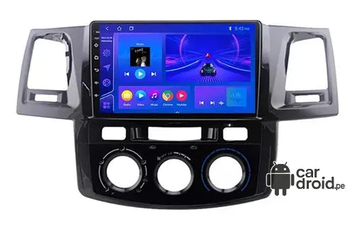 Radio Android Toyota Hilux 2012 - 2017 Radio Android Homologada, pantalla táctil, modelo original, instalada