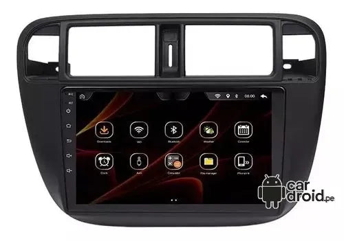 Radio Android Honda Civic 1999 - 2005 Radio Android Homologada, pantalla táctil, modelo original, instalada
