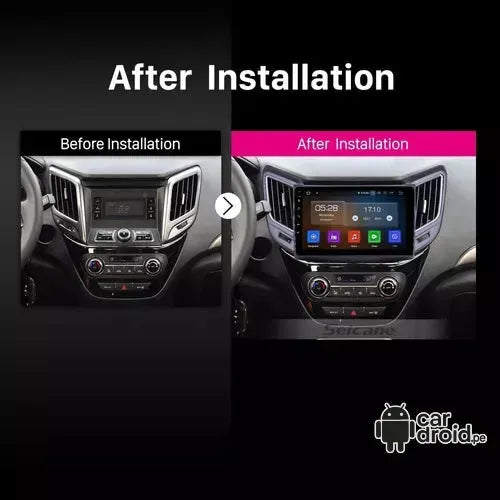 Radio Android Changan CS15 2019 - 2023 Radio Android Homologada, pantalla táctil, modelo original, instalada